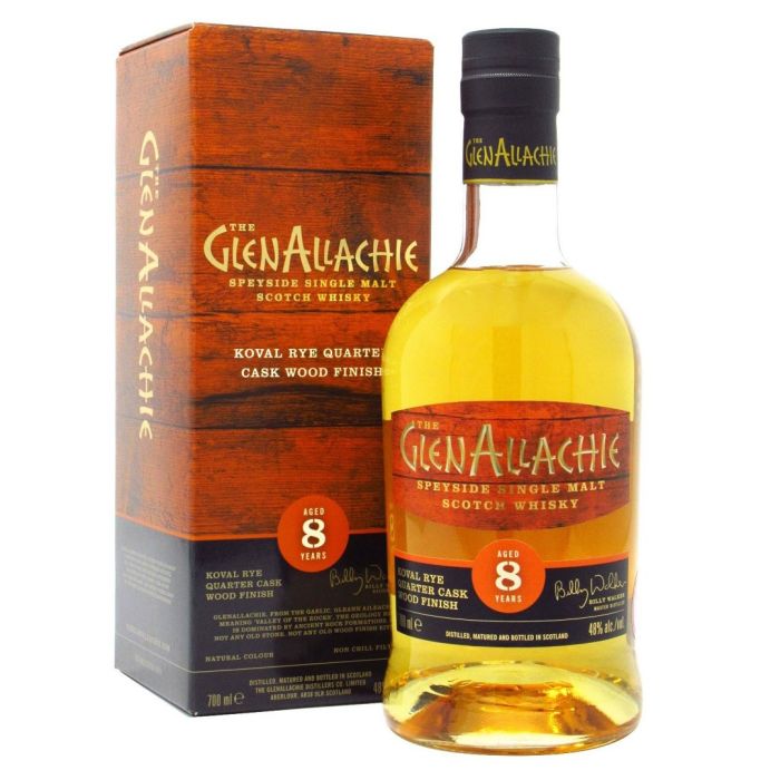 Glenallachie 8 y.o. Koval Rye Quarter Cask (Гленаллачі 8 років Ковал Рай Кватер Каск) 48% 0.7L