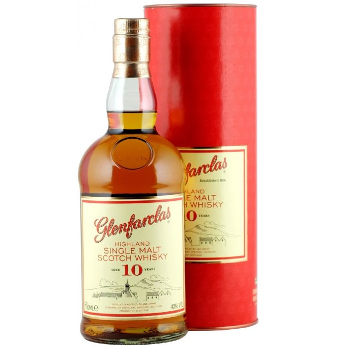 Glenfarclas 10 y.o. (Гленфарклас 10 лет) 40% 0.7L