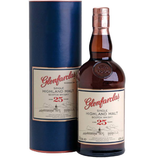 Glenfarclas 25 y.o. (Гленфарклас 25 лет) 43% 0.7L Glenfarclas 25 y.o. (Гленфарклас 25 лет) 43% 0.7L