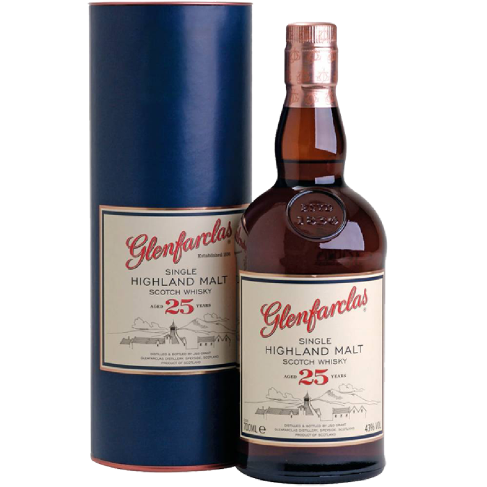 Glenfarclas 25 y.o. (Гленфарклас 25 лет) 43% 0.7L