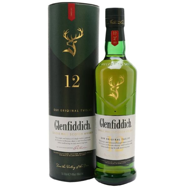 Glenfiddich 12 y.o. (Гленфіддік 12 років) 40% 0.7L Glenfiddich 12 y.o. (Гленфіддік 12 років) 40% 0.7L