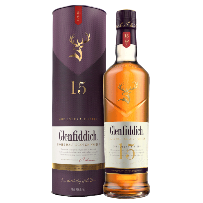 Glenfiddich 15 y.o. (Гленфиддик 15 лет) 40% 1L