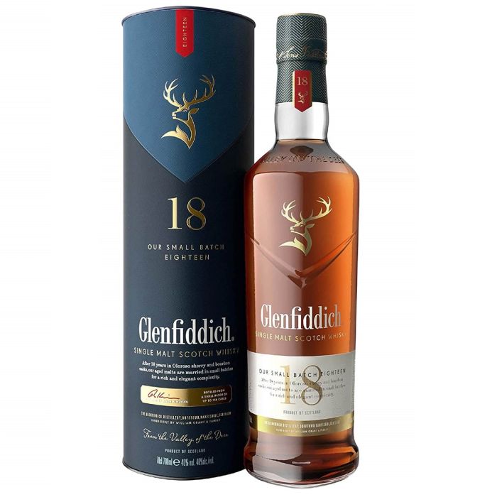 Glenfiddich 18 y.o. (Гленфіддік 18 років) 40% 0.7L