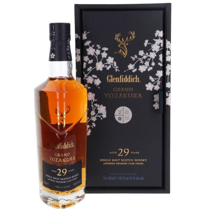 Glenfiddich 29 y.o. Grand Yozakura (Гленфіддик 29 лет Гранд Йозакура) 45.1% 0.7L