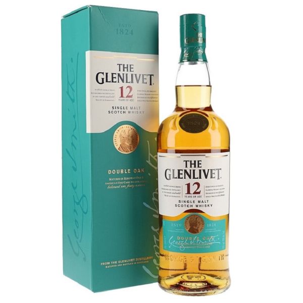 Glenlivet 12 y.o. (Гленлівет 12 років) 40% 0.7L