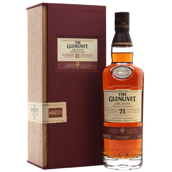 Glenlivet 21 y.o. Archive (Гленлівет 21 рік Архів) 43% 0.7L