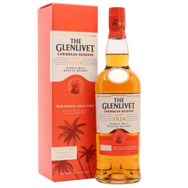 Glenlivet Caribbean Reserve (Гленлівет Карібеан Резерв) 40% 0.7L