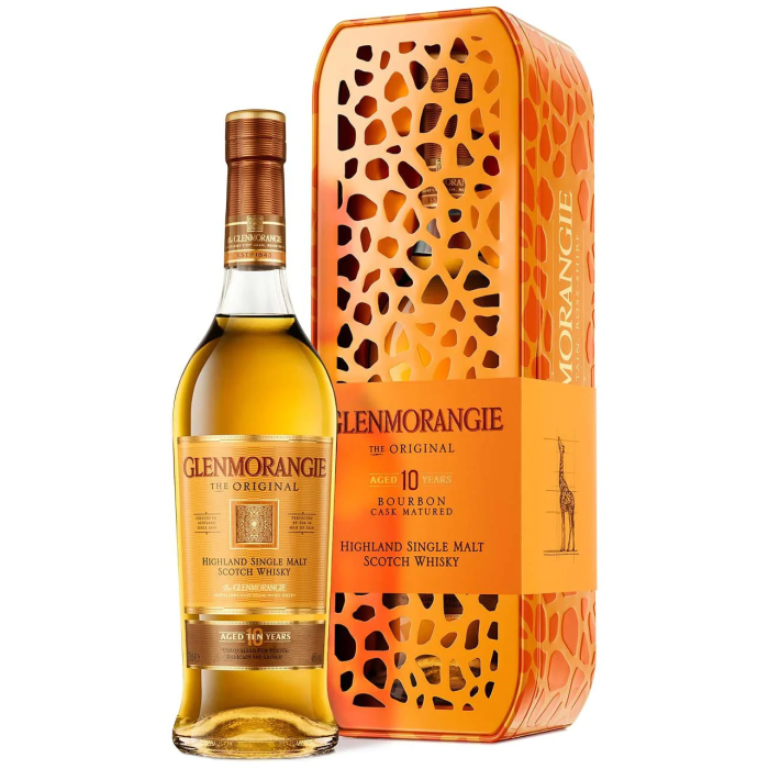 Glenmorangie 10 y.o. Original Metalbox (Гленморанджі 10 років Оріджинал в металевій коробці) 40% 0.7L