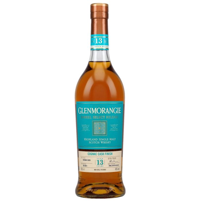 Glenmorangie 13 y.o. Cognac Cask Finish (Гленморанджи 13 лет Коньяк Каск Финиш) 46% 0.7L
