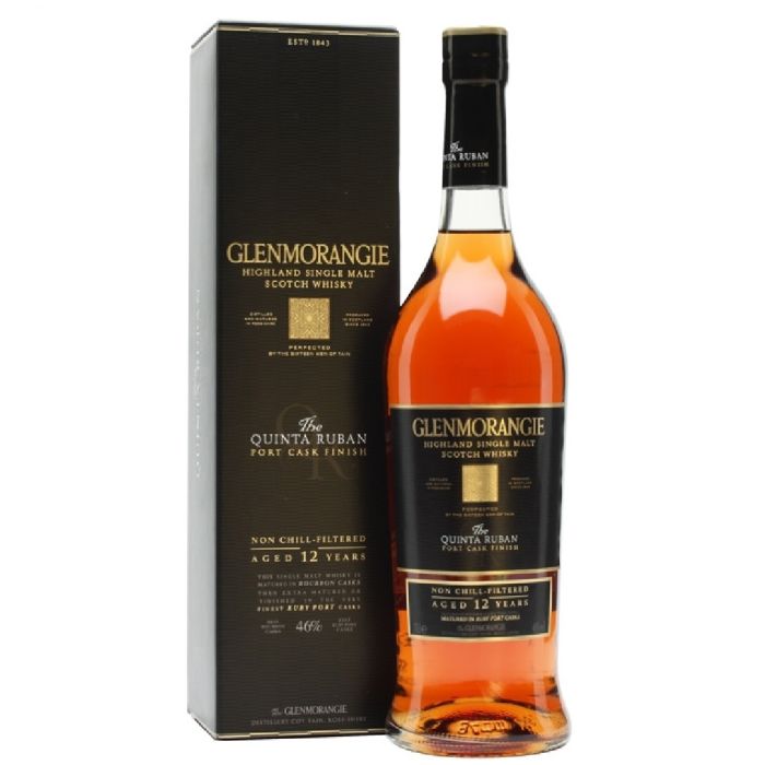 Glenmorangie 12 y.o. Quinta Ruban (Гленморанджі 12 років Квінта Рубан) 46% 1L