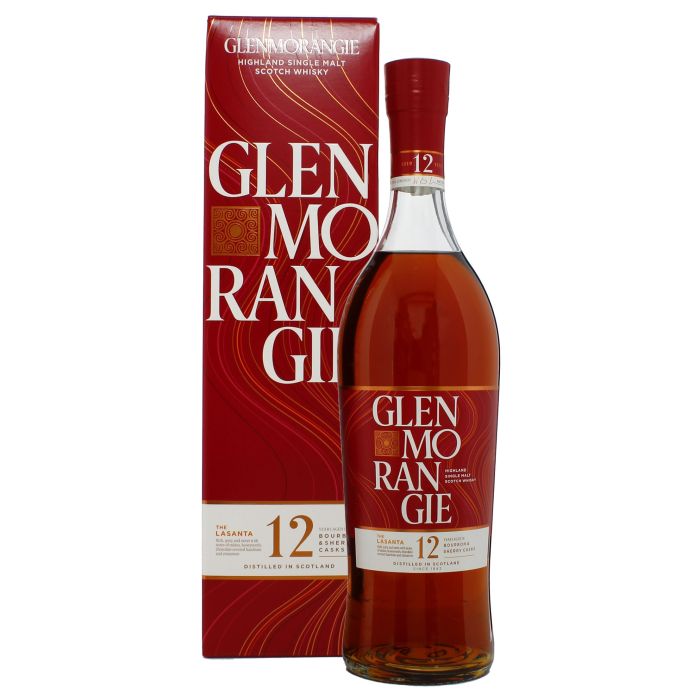 Glenmorangie 12 y.o. Lasanta Sherry Cask (Гленморанджі 12 років Ласанта Шеррі Каск) 43% 0.7L