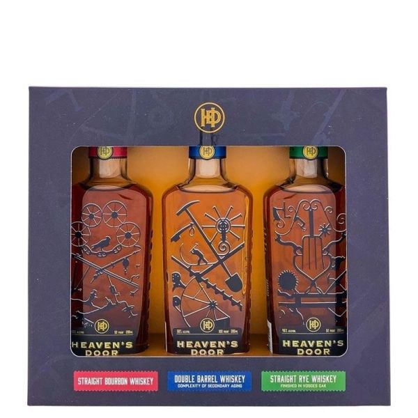 Heaven's Door Tasting Set (Хевенс Дор Дегустаційний Сет) 3х0.2L Heaven's Door Tasting Set (Хевенс Дор Дегустаційний Сет) 3х0.2L