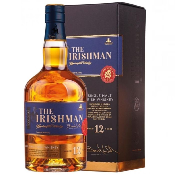 Irishman 12 y.o. Single Malt (Айрішмен 12 років Сінгл Молт) 40% 0.7L