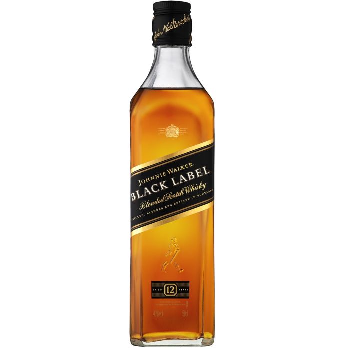 Johnnie Walker 12 y.o. Black Label  (Джонни Вокер 12 лет Блек Лейбл) 40% 1L