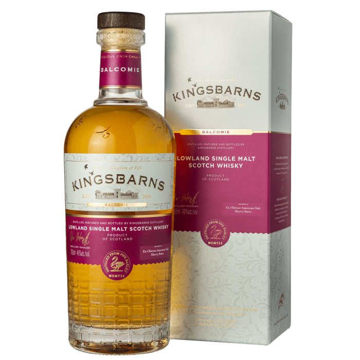 Kingsbarns Balcomie (Кінгсбарнс Балкомі) 46% 0.7L