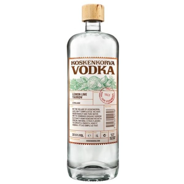 Koskenkorva Lemon Lime (Коскенкорва Лимон-Лайм) 37.5% 1L