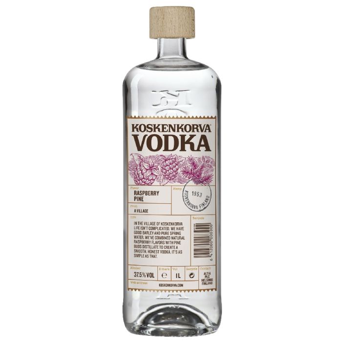 Koskenkorva Raspberry Pine (Коскенкорва Малина-Сосна) 37.5% 1L