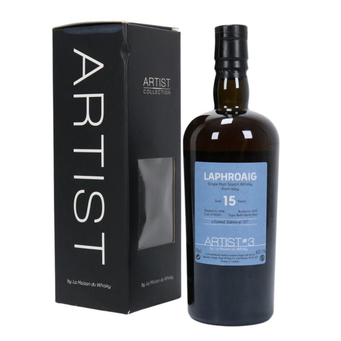 Laphroaig 15 y.o. Artist № 3 (Лафройг 15 років Артіст) 60.1% 0.7L