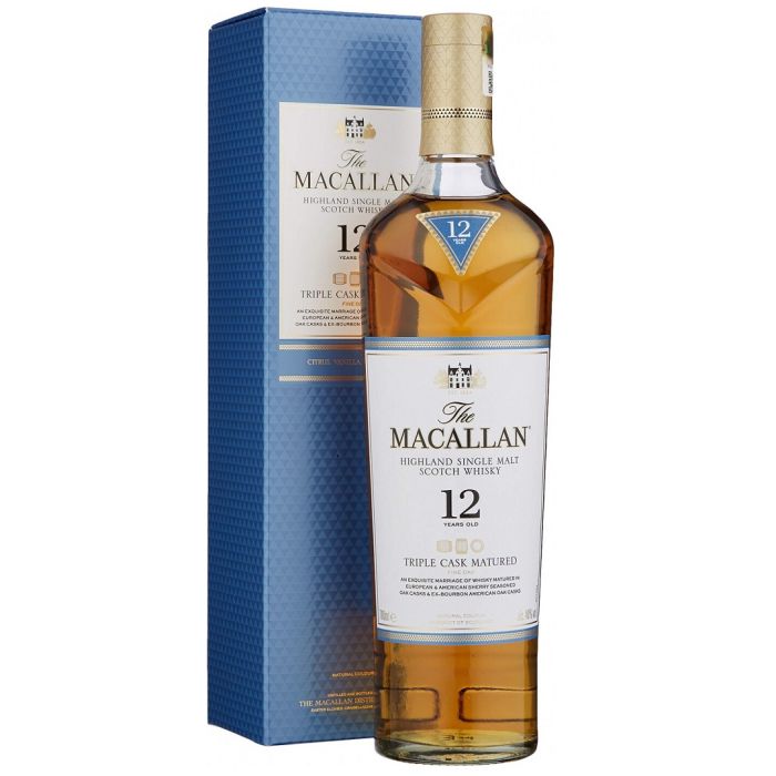 Macallan 12 y.o. Fine Oak (Макаллан 12 років Файн Оак) 40% 0.7L