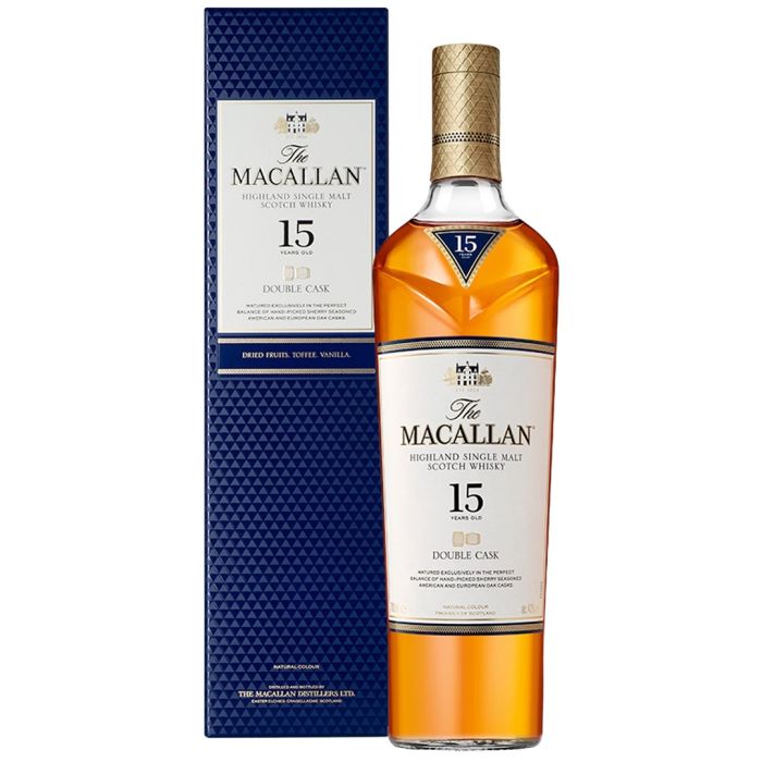 Macallan 15 y.o. Double Cask (Макаллан 15 лет Дабл Каск) 43% 0.7L