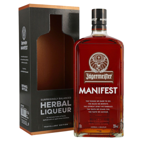 Jagermeister Manifest (Єгермейстер Маніфест) 38% 1L Jagermeister Manifest (Єгермейстер Маніфест) 38% 1L
