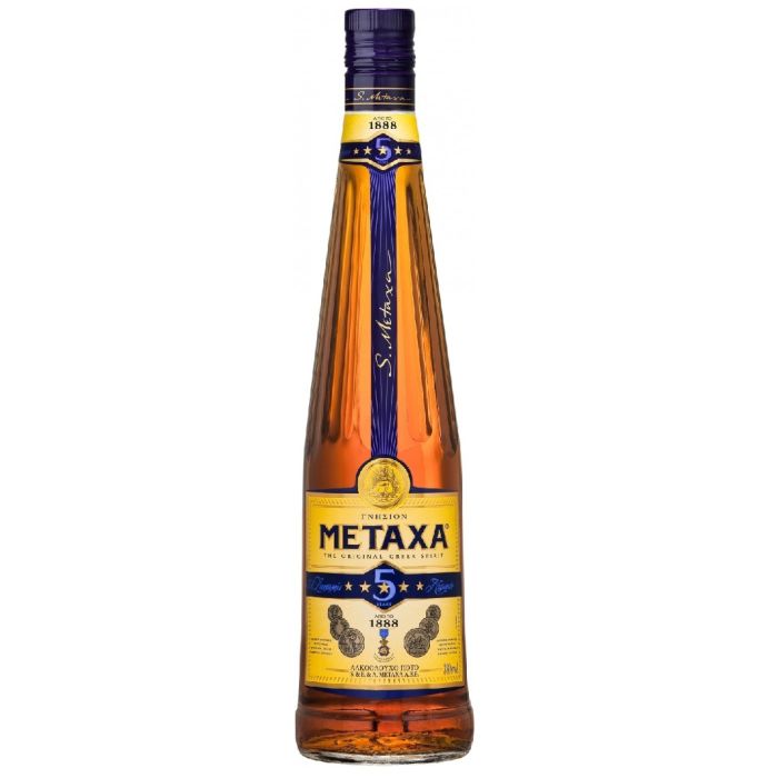 Metaxa 5* (Метакса 5 звезд) 38% 1L