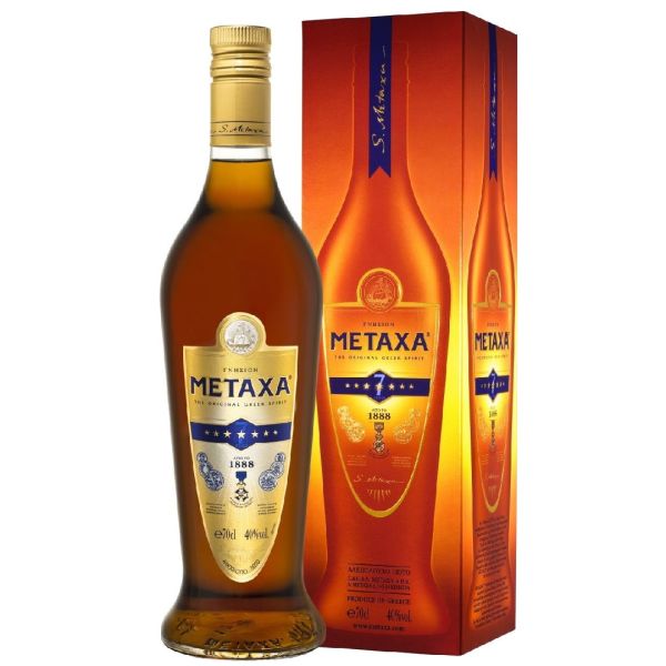 Metaxa 7* (Метакса 7 зірок) 40% 1L Metaxa 7* (Метакса 7 зірок) 40% 1L