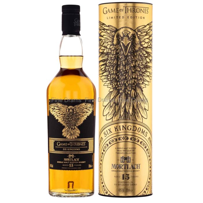 Mortlach 15 y.o. Game of Thrones (Мортлач 15 років Гра Престолів) 46% 0.7L