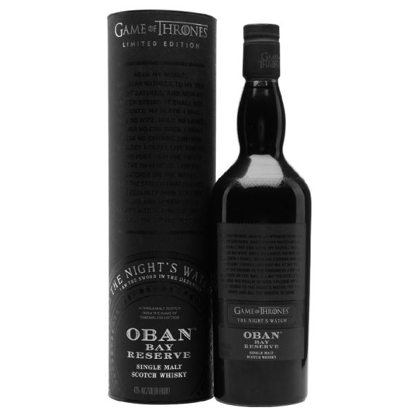 Oban Bay Reserve Game of Thrones (Обан Бей Резерв Гра Престолів) 43% 0.7L Oban Bay Reserve Game of Thrones (Обан Бей Резерв Гра Престолів) 43% 0.7L