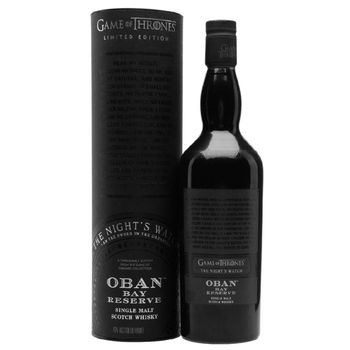 Oban Bay Reserve Game of Thrones (Обан Бей Резерв Гра Престолів) 43% 0.7L