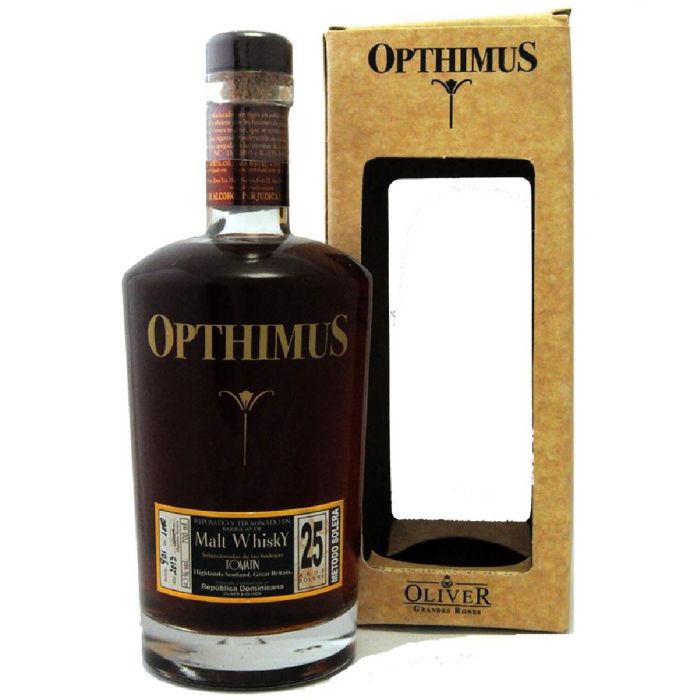Opthimus 25 y.o. (Оптимус 25 лет) 38% 0.7L