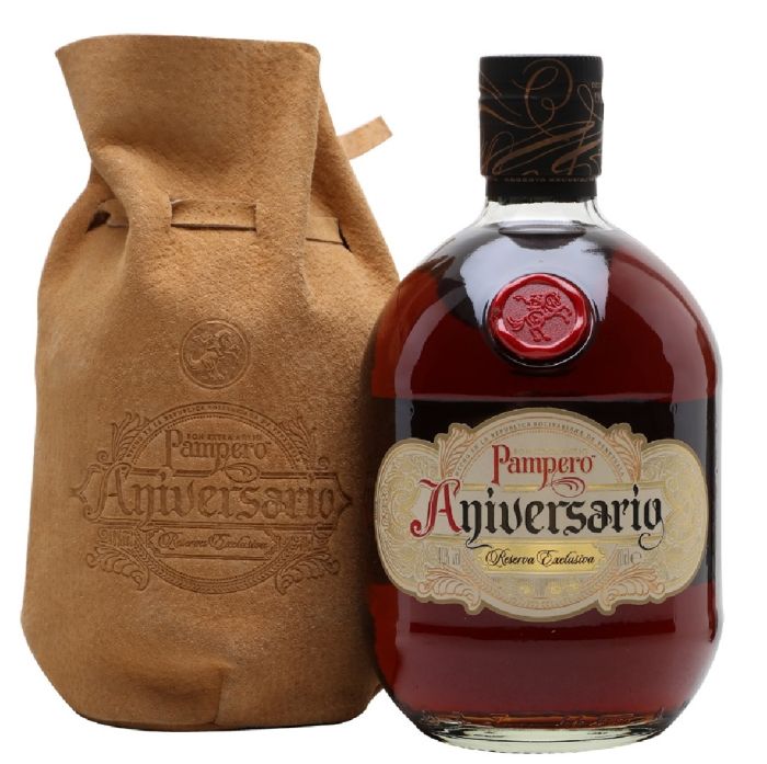 Pampero Aniversario Leather Bag (Памперо Аниверсарио в мешочке) 40% 0.7L