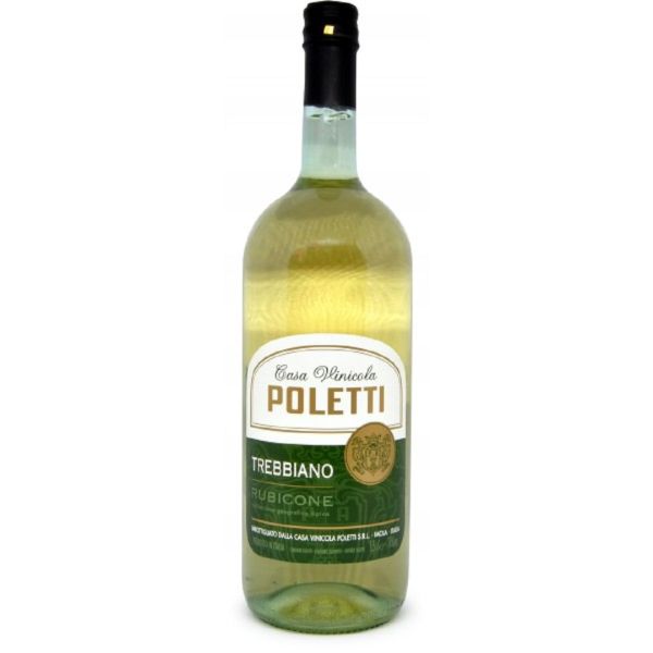 Poletti Trebbiano Rubicone (Полетті Треббіано Рубікон) 11% 1.5L Poletti Trebbiano Rubicone (Полетті Треббіано Рубікон) 11% 1.5L