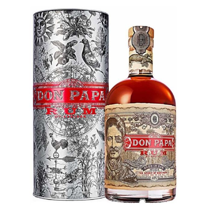 Don Papa Small Batch Metal Tube (Дон Папа Смолл Бач в металлической тубе) 40% 0.7L