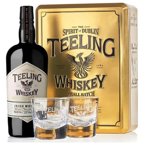 Teeling Small Batch Giftset (Тілінг Смол Батч зі склянками) 46% 0.7L Teeling Small Batch Giftset (Тілінг Смол Батч зі склянками) 46% 0.7L