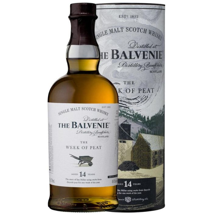 Balvenie 14 y.o. Week of Peat (Балвени 14 лет Вик оф Пит) 48.3% 0.7L