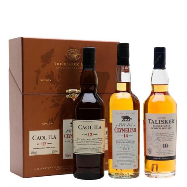 The Classic Malts Collection Gift Pack Caol Ila 12, Clynelish 14, Talisker 10 y.o. (Классік Мальтс Колекшн Подарунковий набір) 3х0.2L The Classic Malts Collection Gift Pack Caol Ila 12, Clynelish 14, Talisker 10 y.o. (Классік Мальтс Колекшн Подарунковий набір) 3х0.2L