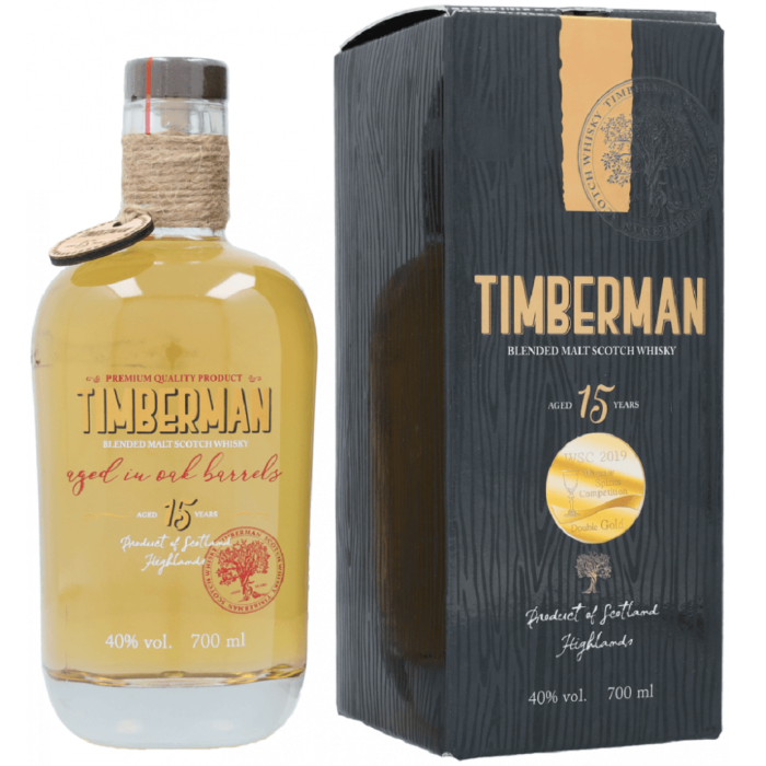 Timberman 15 y.o. (Тімбермен 15 років) 40% 0.7L