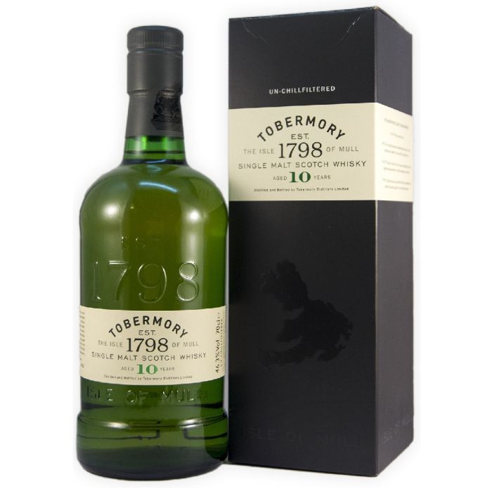 Tobermory 10 y.o. (Тобермори 10 лет) 40% 0.7L