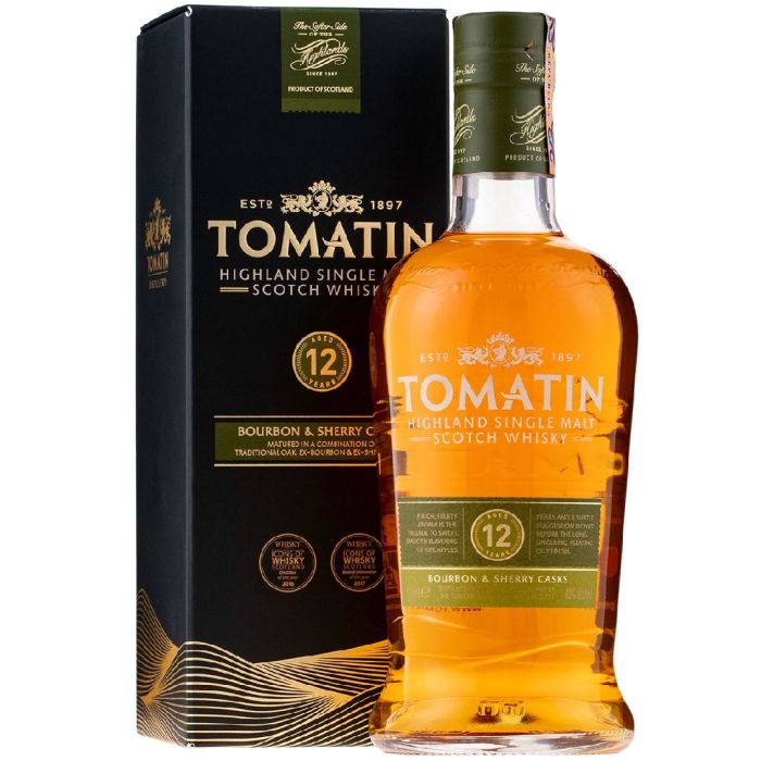 Tomatin 12 y.o. (Томатин 12 лет) 40% 1L