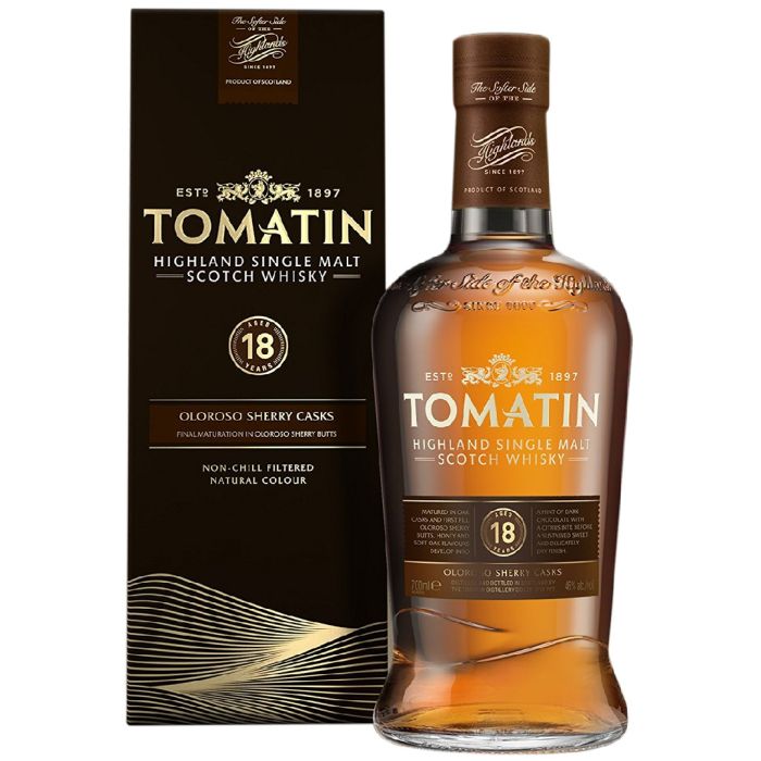 Tomatin 18 y.o. (Томатін 18 років) 46% 0.7L