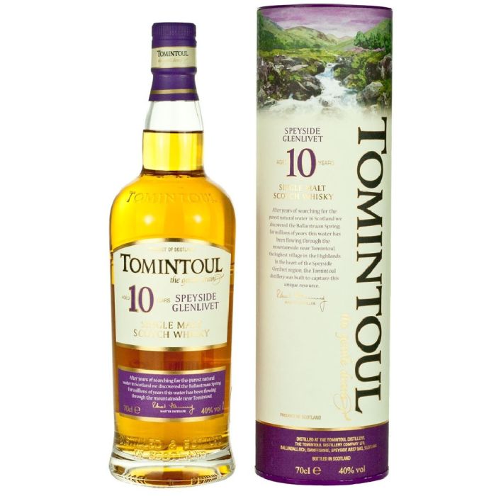 Tomintoul 10 y.o. (Томінтоул 10 років) 40% 0.7L