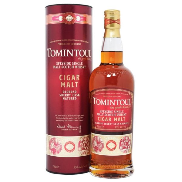 Tomintoul Cigar Malt (Томінтоул Сігар Молт) 43% 0.7L