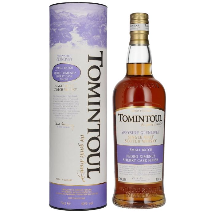 Tomintoul PX Sherry Cask Finish (Томінтоул Педро Хіменес Шеррі Каск) 40% 0.7L