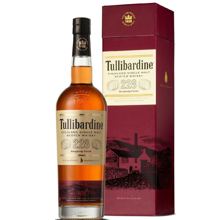 Tullibardine 228 Burgundy Finish (Туллібардін 228 Бургунді Фініш) 43% 0.7L