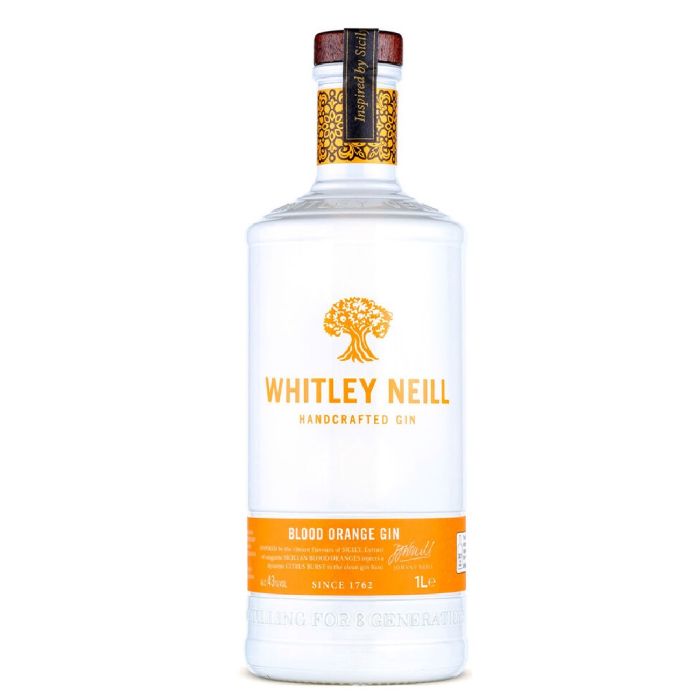 Whitley Neill Blood Orange (Уитли Неилл Блад Оранж) 43% 0.7L